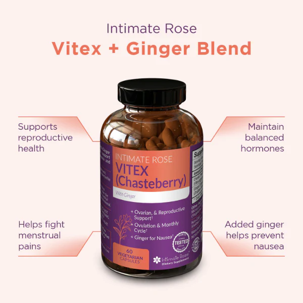 Vitex Chasteberry Supplement: Natural Hormone Balance & PMS Support - Image 4