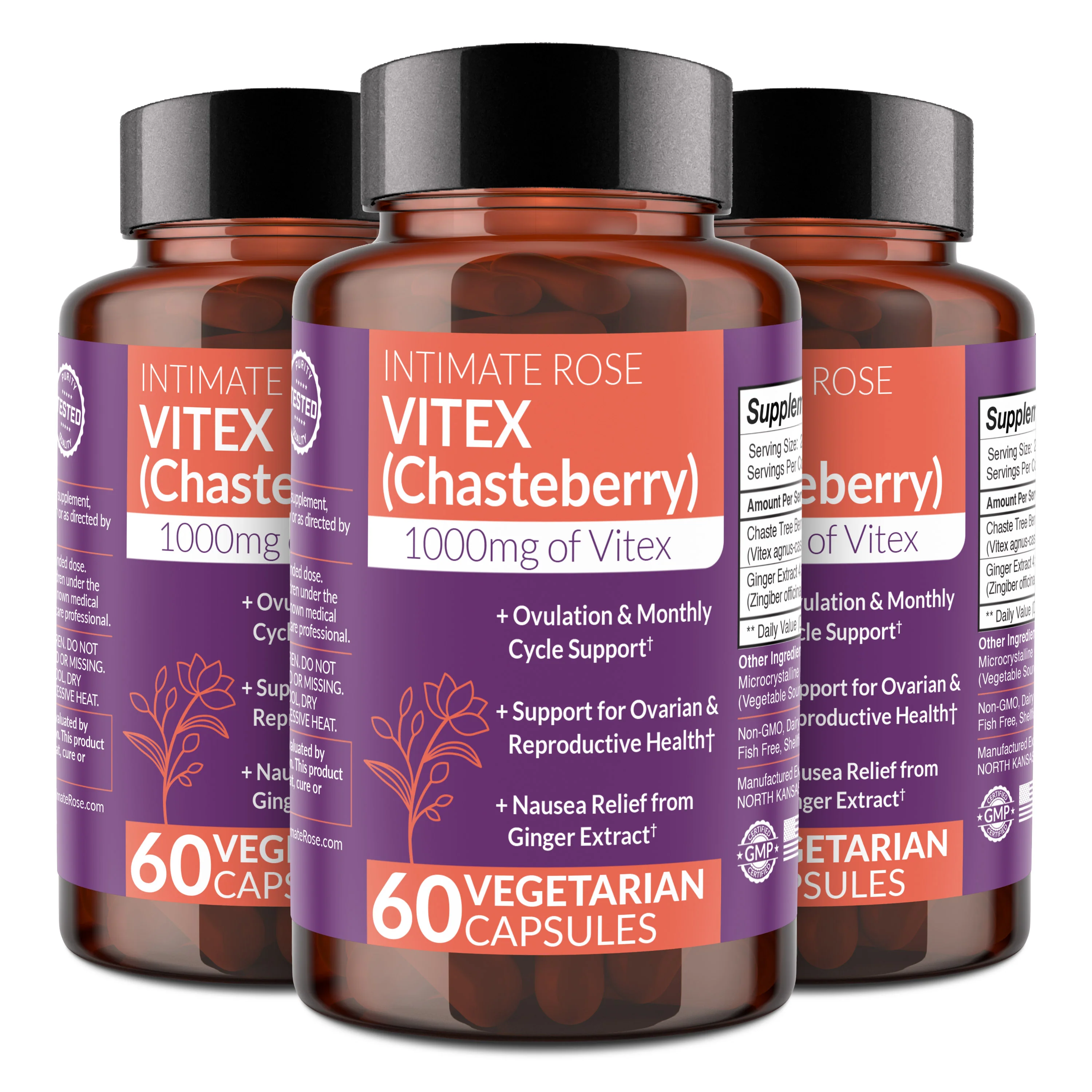 Vitex Chasteberry Supplement: Natural Hormone Balance & PMS Support - Image 8