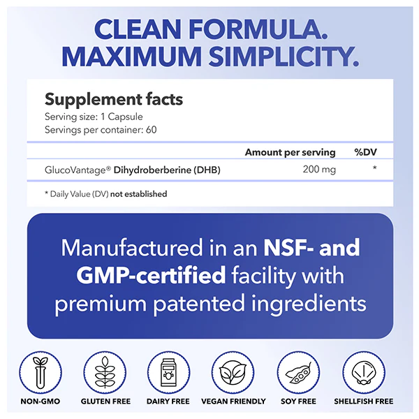 Dihydroberberine with GlucoVantage ® - Image 3