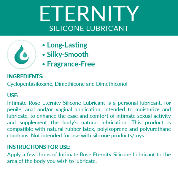 Eternity Silicone Based Personal Lubricant - Image 3