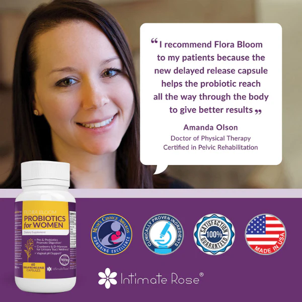 Flora Bloom Feminine Probiotic 60 Capsules - Image 5