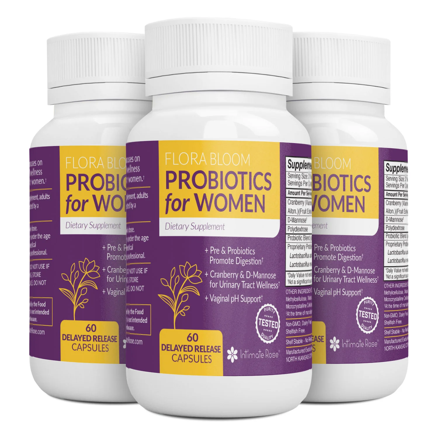 Flora Bloom Feminine Probiotic 60 Capsules - Image 7