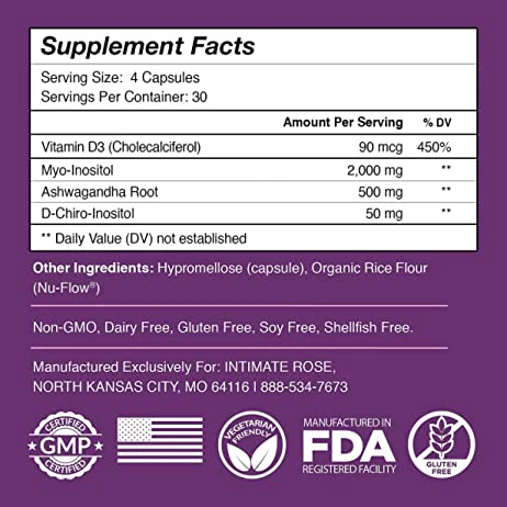 Myo-Inositol & D-Chiro Inositol Supplement - Image 3